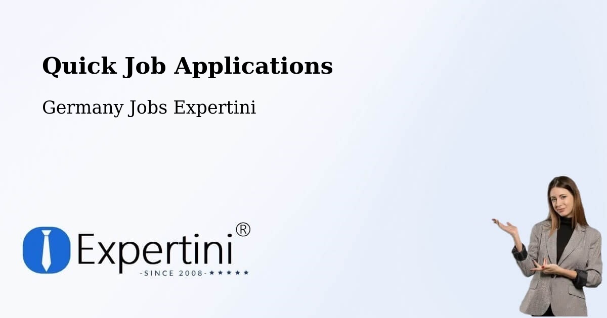 Quick Apply Feature – Wadern - Germany Jobs Expertini